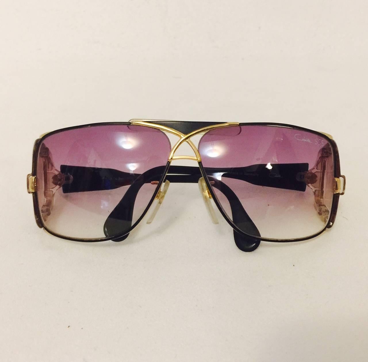 1970's Cazal Sunglasses In Excellent Condition In Palm Beach, FL