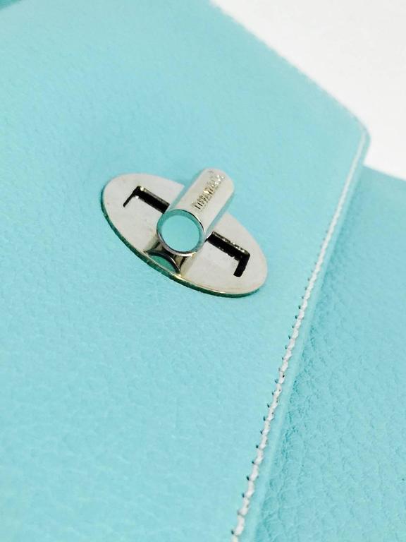 Tiffany and Co. Robin Egg Blue Metropolitan Cross Body Bag Above