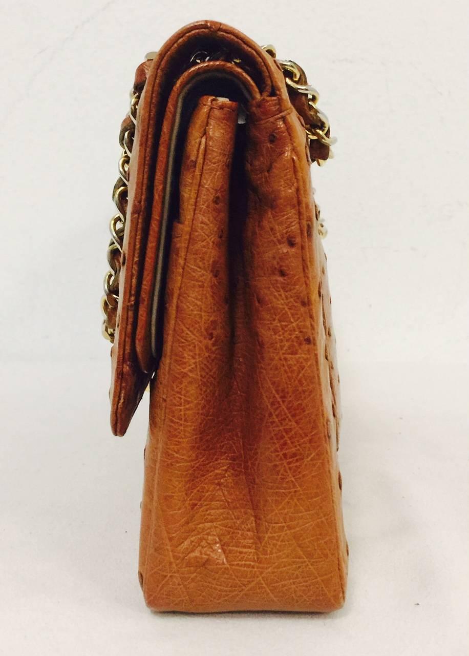 chanel cognac bag
