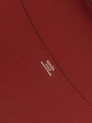 New 2006 Hermes Rouge Veau Epsom Notebook/Address Book