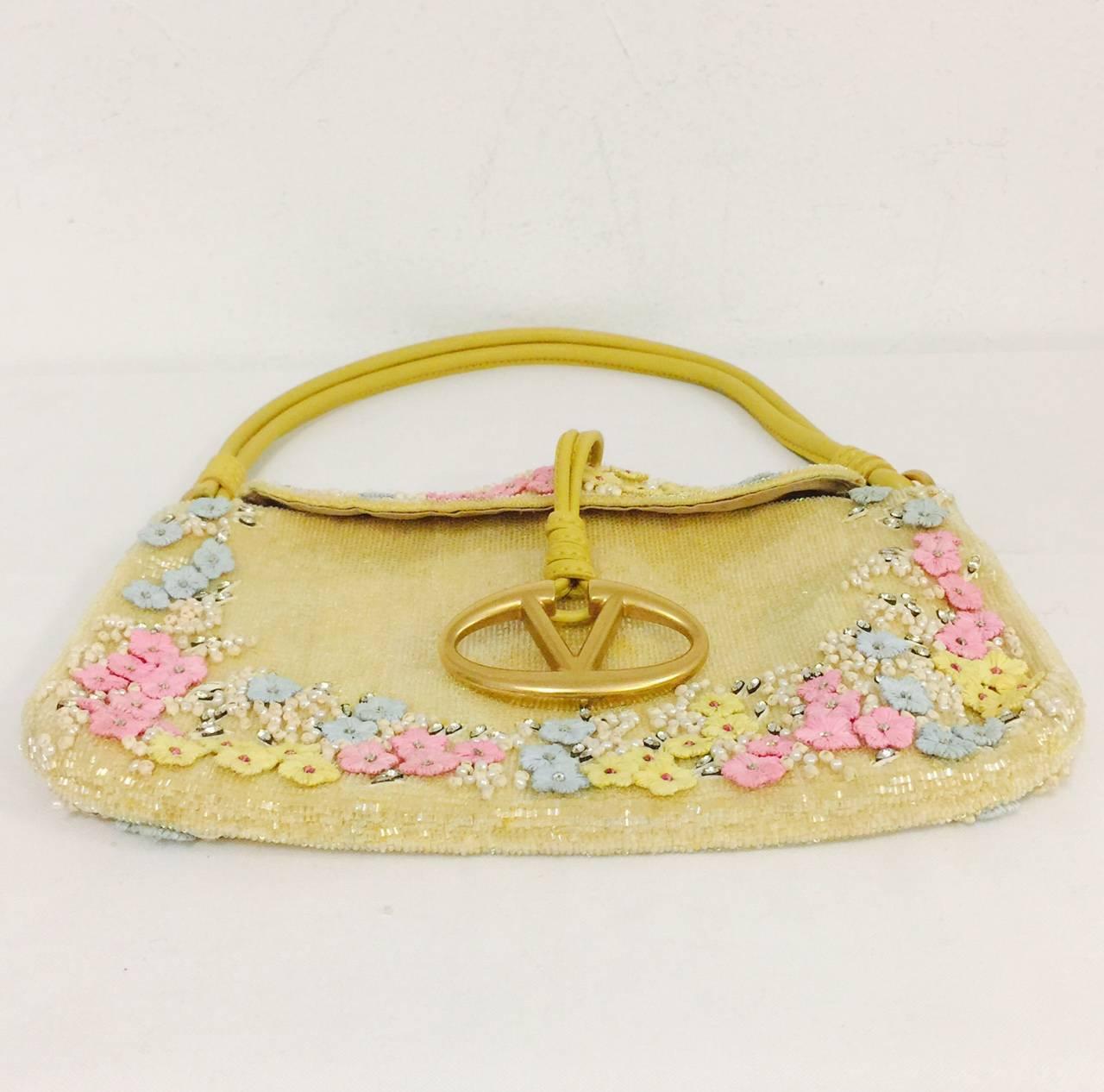 valentino embroidered bag