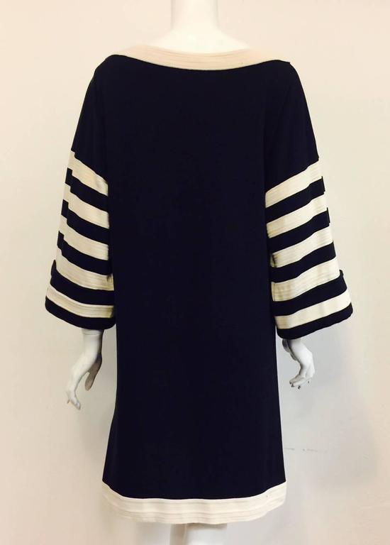 Baroque Print Bateau Shift Dress
