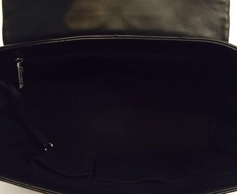 Chanel Black Diamond Quilted Hampton CC Accordion Flap Bag at 1stDibs ...