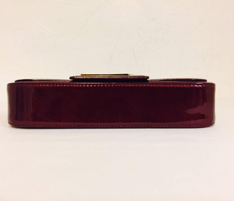Louis Vuitton Vernis SoBe Clutch Rouge Fauviste at 1stDibs | louis ...