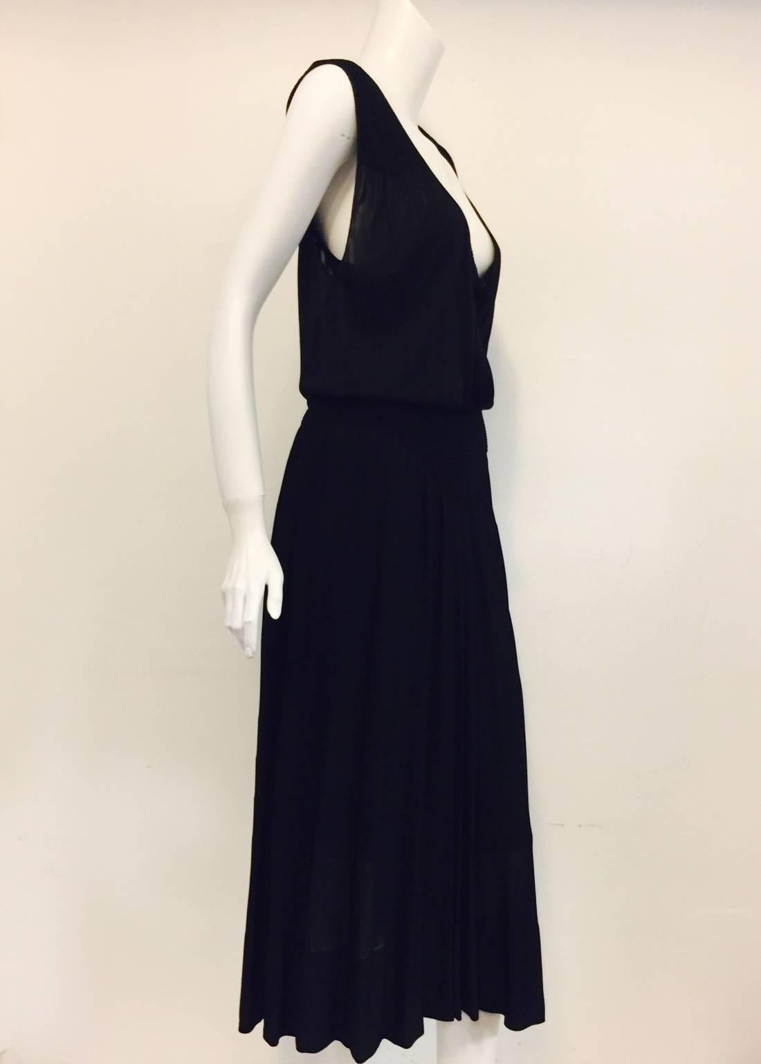 Chanel Black Viscose Stretch Dress proves that one can't have too many Chanel 