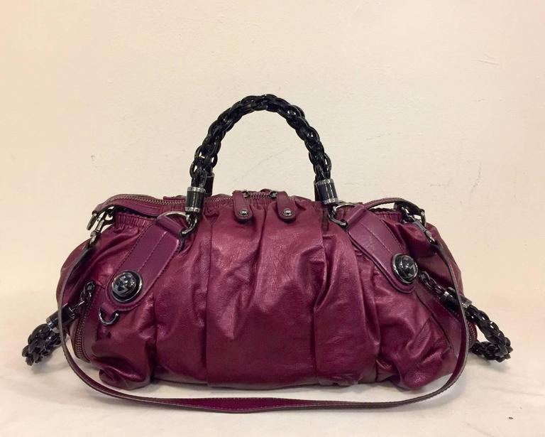 Gucci Metallic Magenta Galaxy Bag For Sale at 1stDibs | gucci galaxy bag