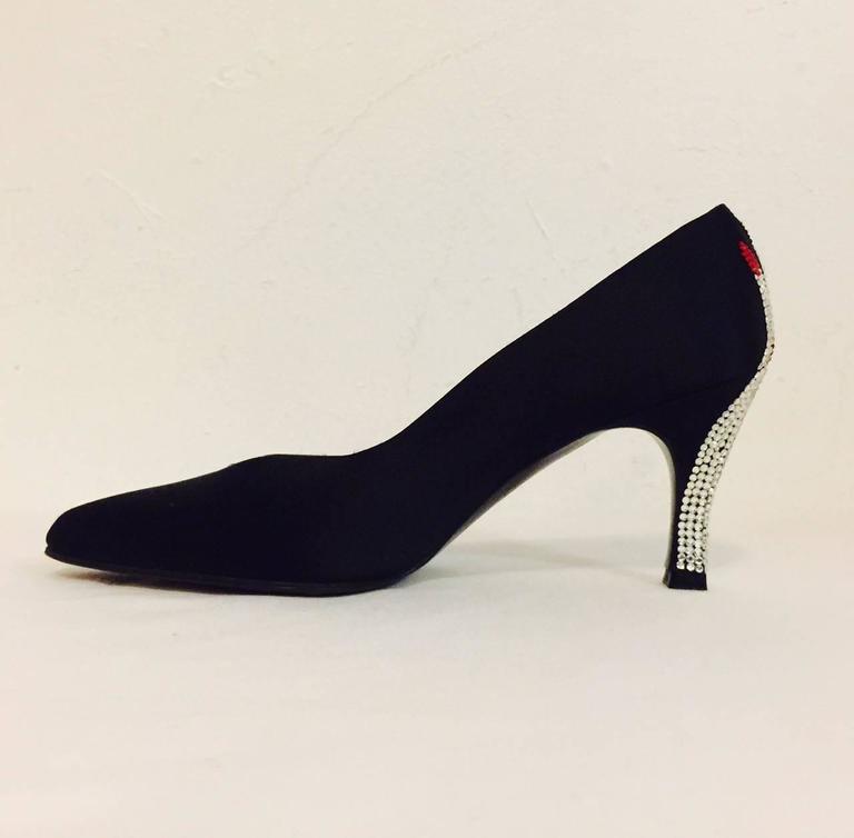 stuart weitzman satin heels