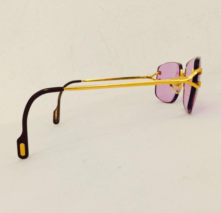 cartier sunglasses pink