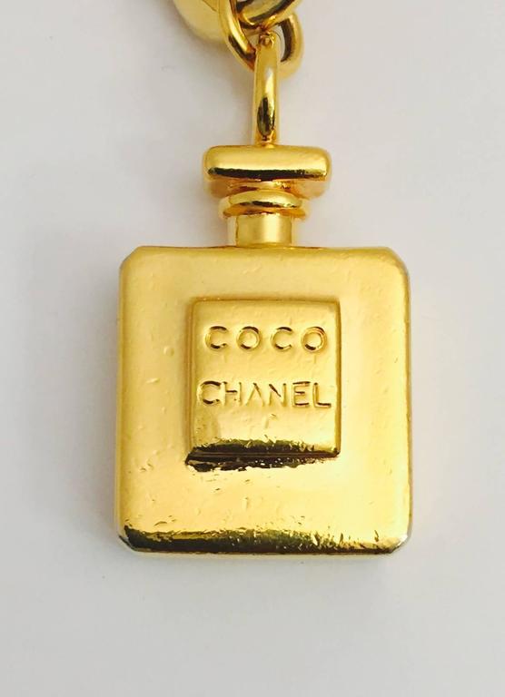 Classic Coco Chanel Perfume Bottle Belt at 1stDibs