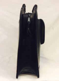 Men's Vintage 1980's Hartmann Leather Briefcase made in USA in Black