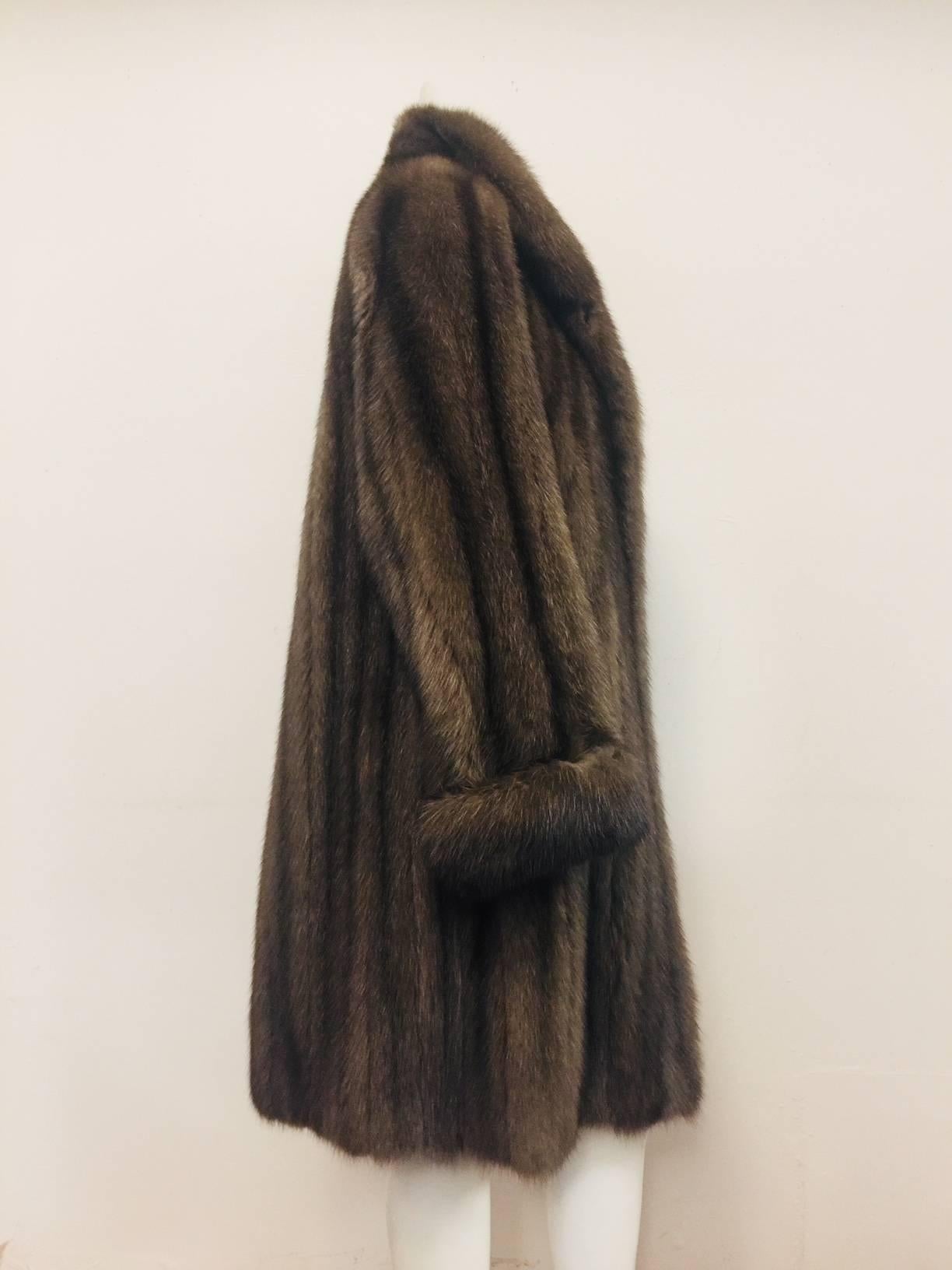 Magnificent Neiman Marcus Fur Short Coat is the ultimate in luxury!  Only the finest Russian Barguzin Imperial Sable would suffice.  Russian Sable - its reputation precedes itself!  Truly a must for any sophisticated fashionista during harsh winter