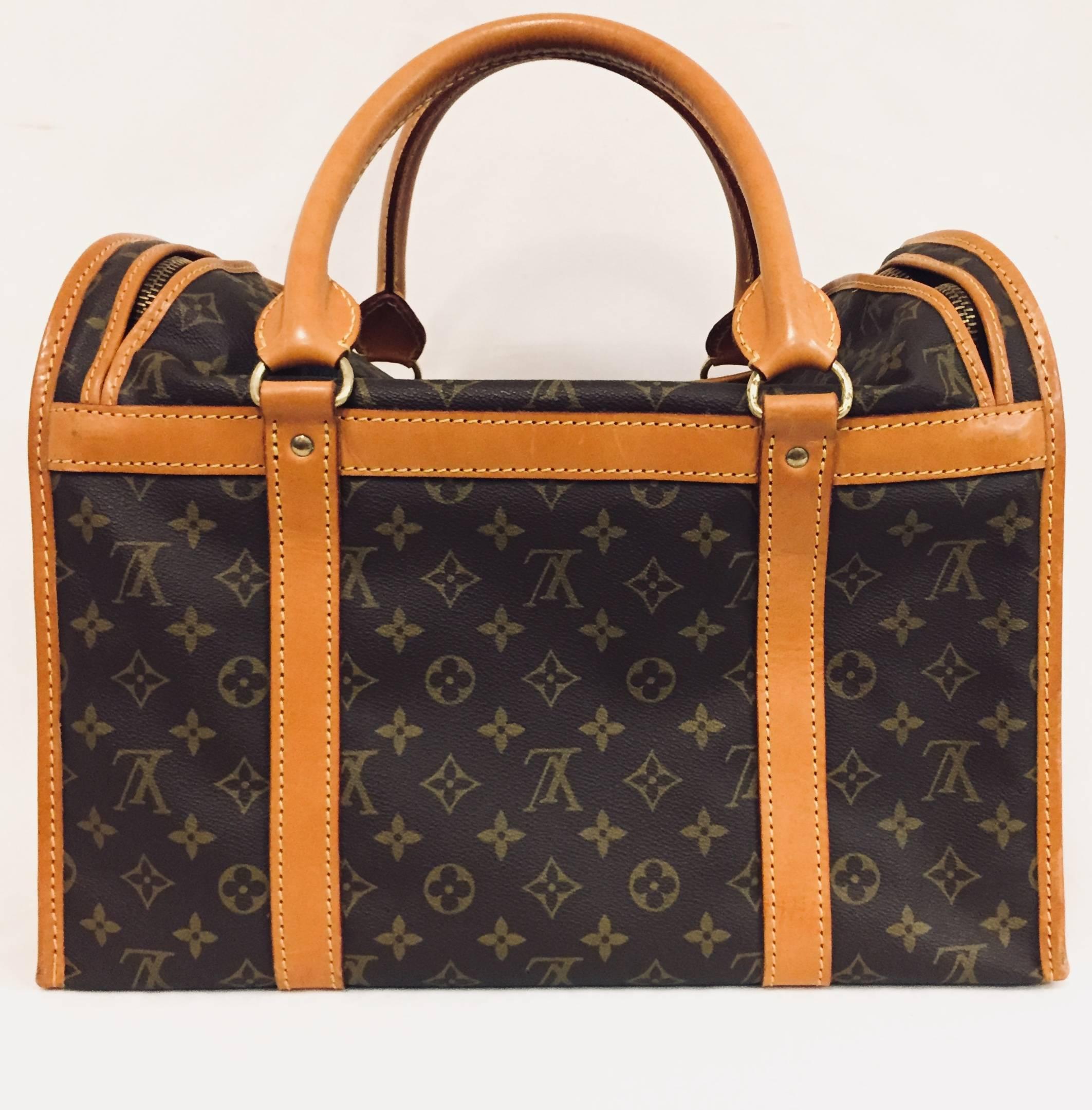 vintage louis vuitton dog carrier