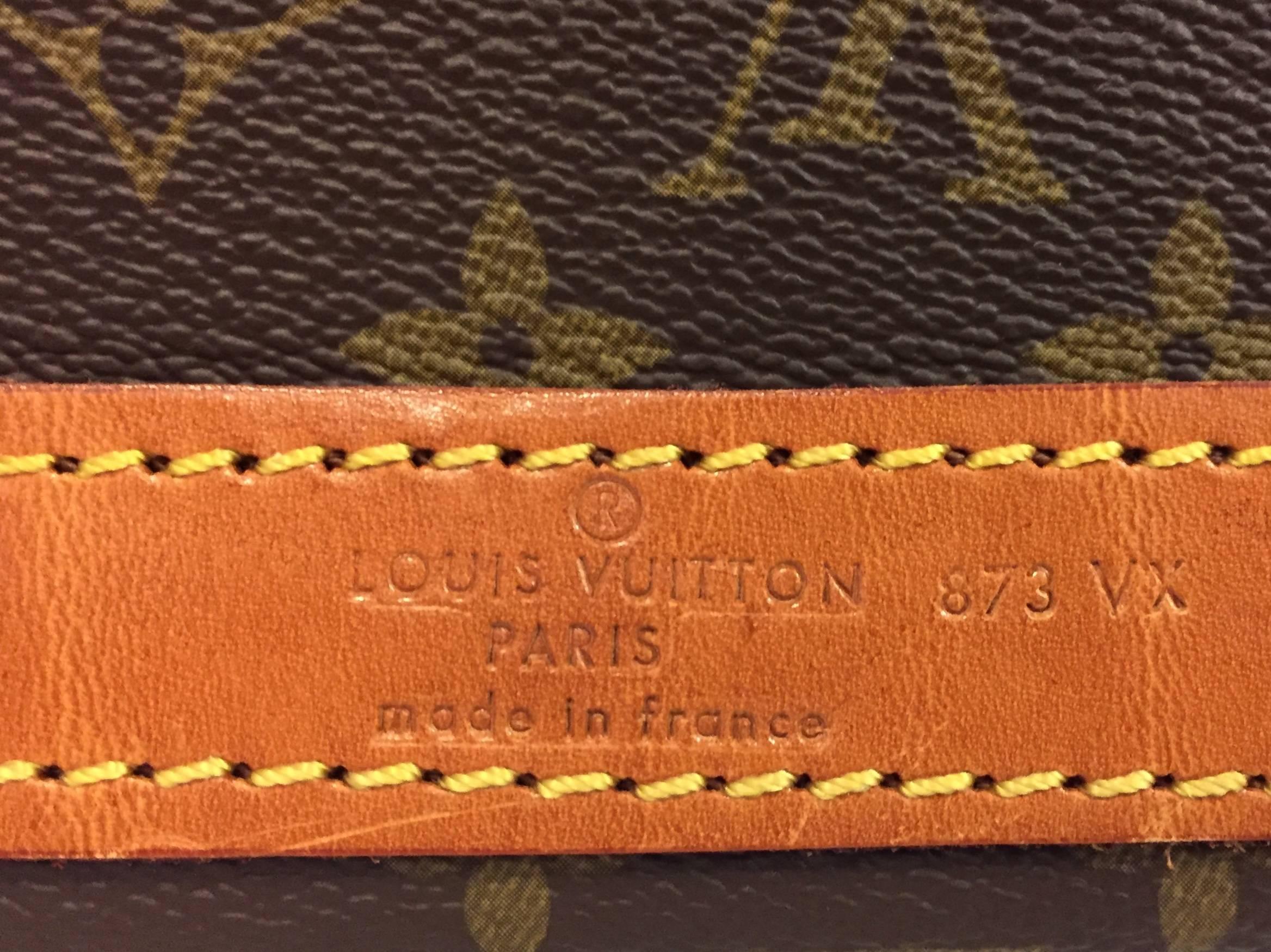 Black Louis Vuitton Vintage Sac Chien 40 Pet Carrier