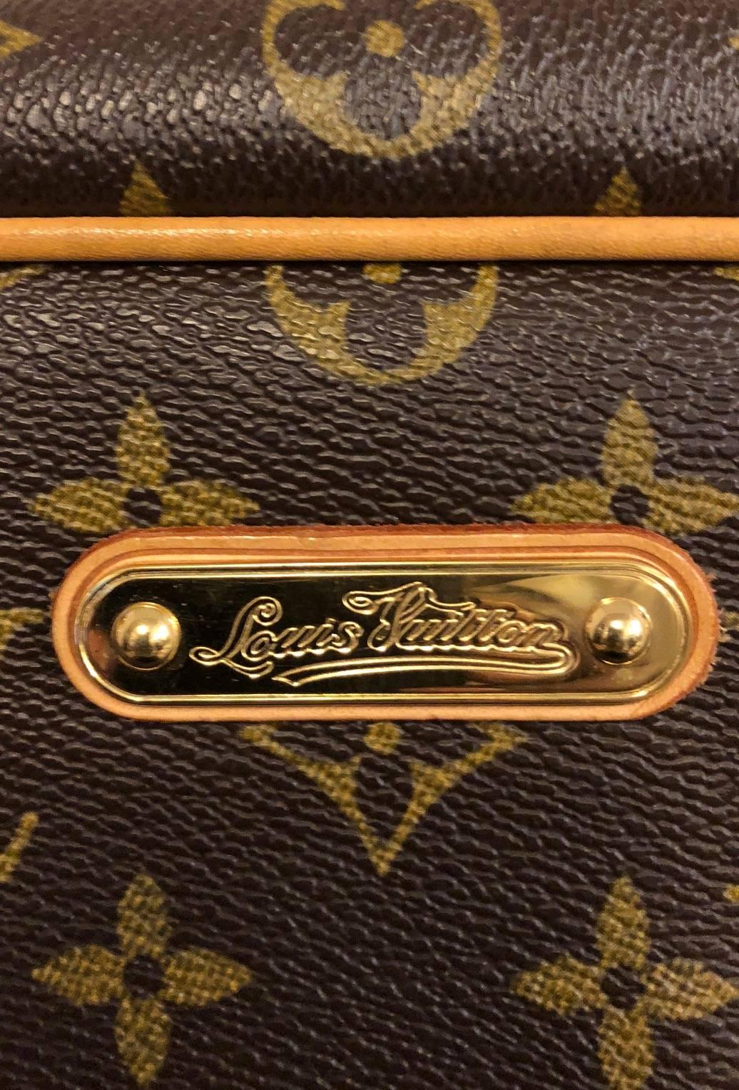 Louis Vuitton Monogram Satchel With Double Straps and Top Zipper  3