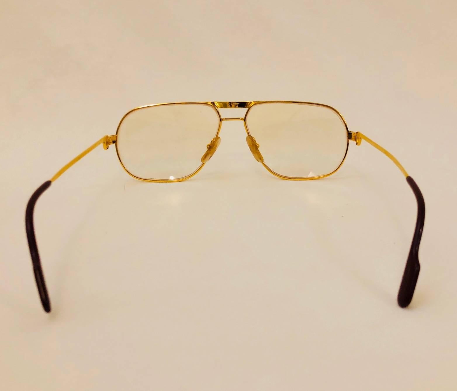 cartier vintage glasses