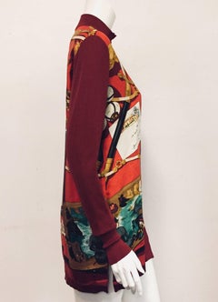 Homage to Thierry Hermès Ecole de Chasse Cardigan/Top by Latham Original Print