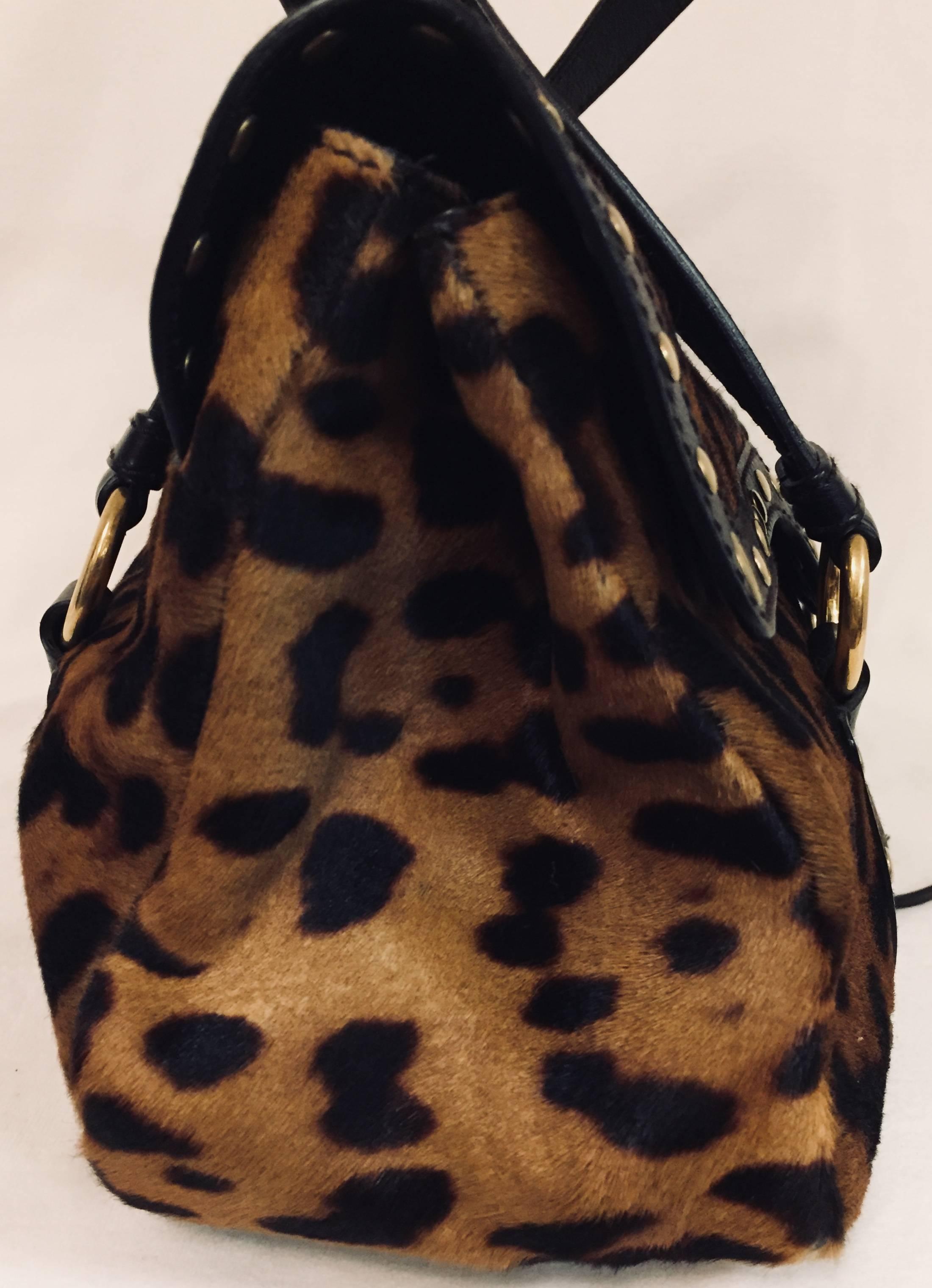 yves saint laurent leopard bag