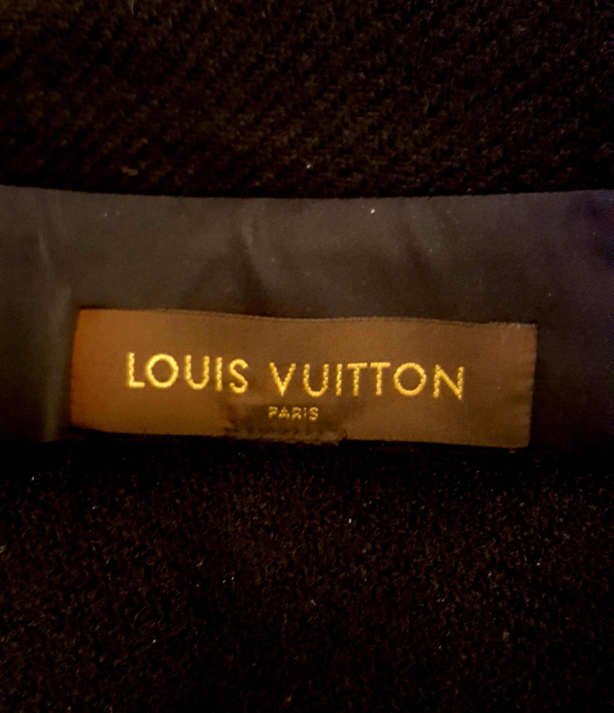 Louis Vuitton Metallic Black, Brown & Pewter Tone Brocade Jacket 42 EU In Excellent Condition For Sale In Palm Beach, FL
