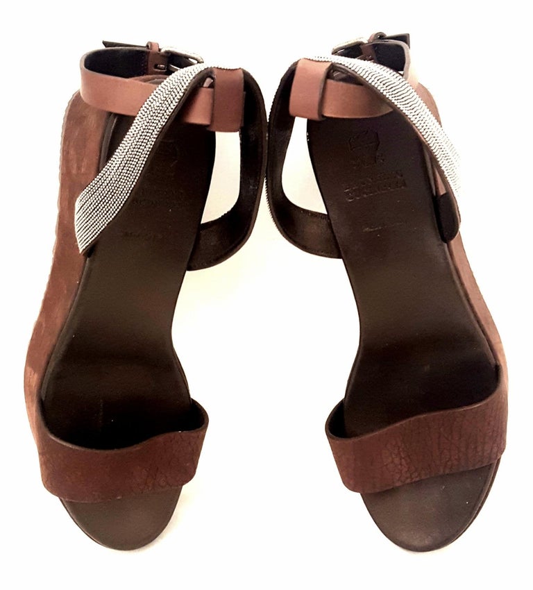 brunello cucinelli wedges