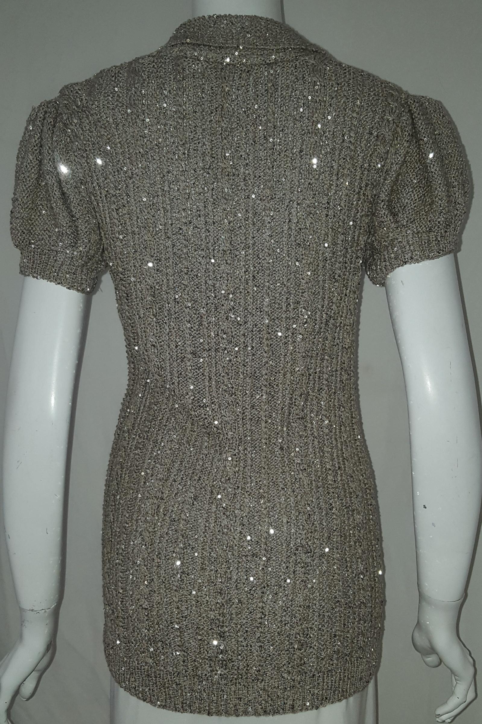 pewter sweater dress