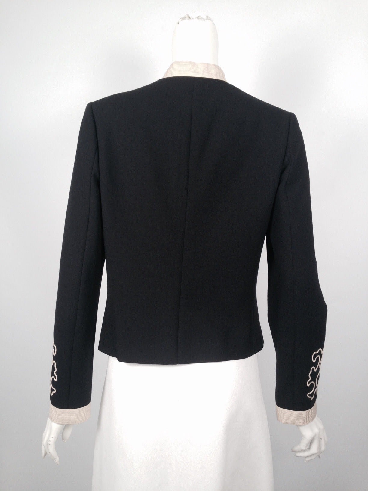 Ralph Lauren Black Label Military Inspired Cropped Jacket In Excellent Condition In Palm Beach, FL