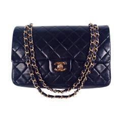 Vintage Chanel Black 2.55 Bag Medium