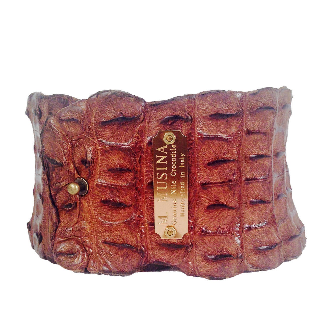 Massimiliano Musina Nile Crocodile Belt