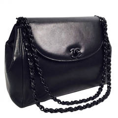 Chanel Single Flap Smooth Lambskin Shoulder Bag