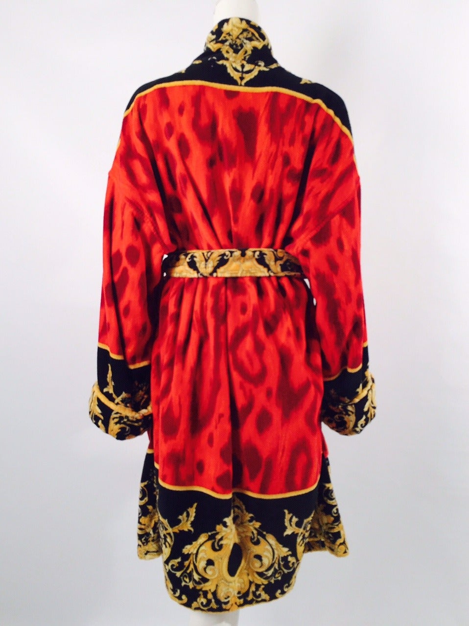 versace baroque robe