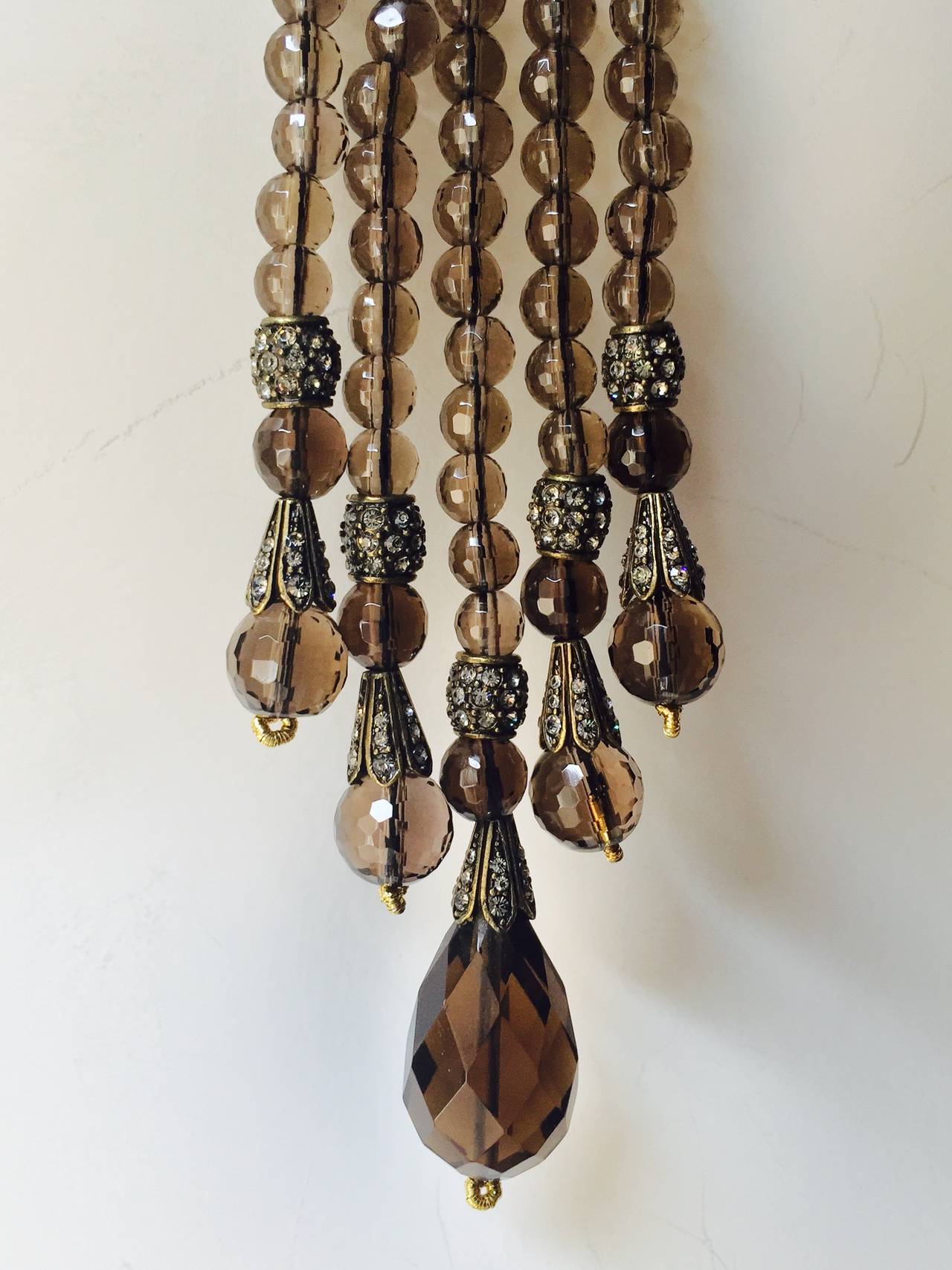 Women's Ornate Heidi Daus Estate Necklace For Sale