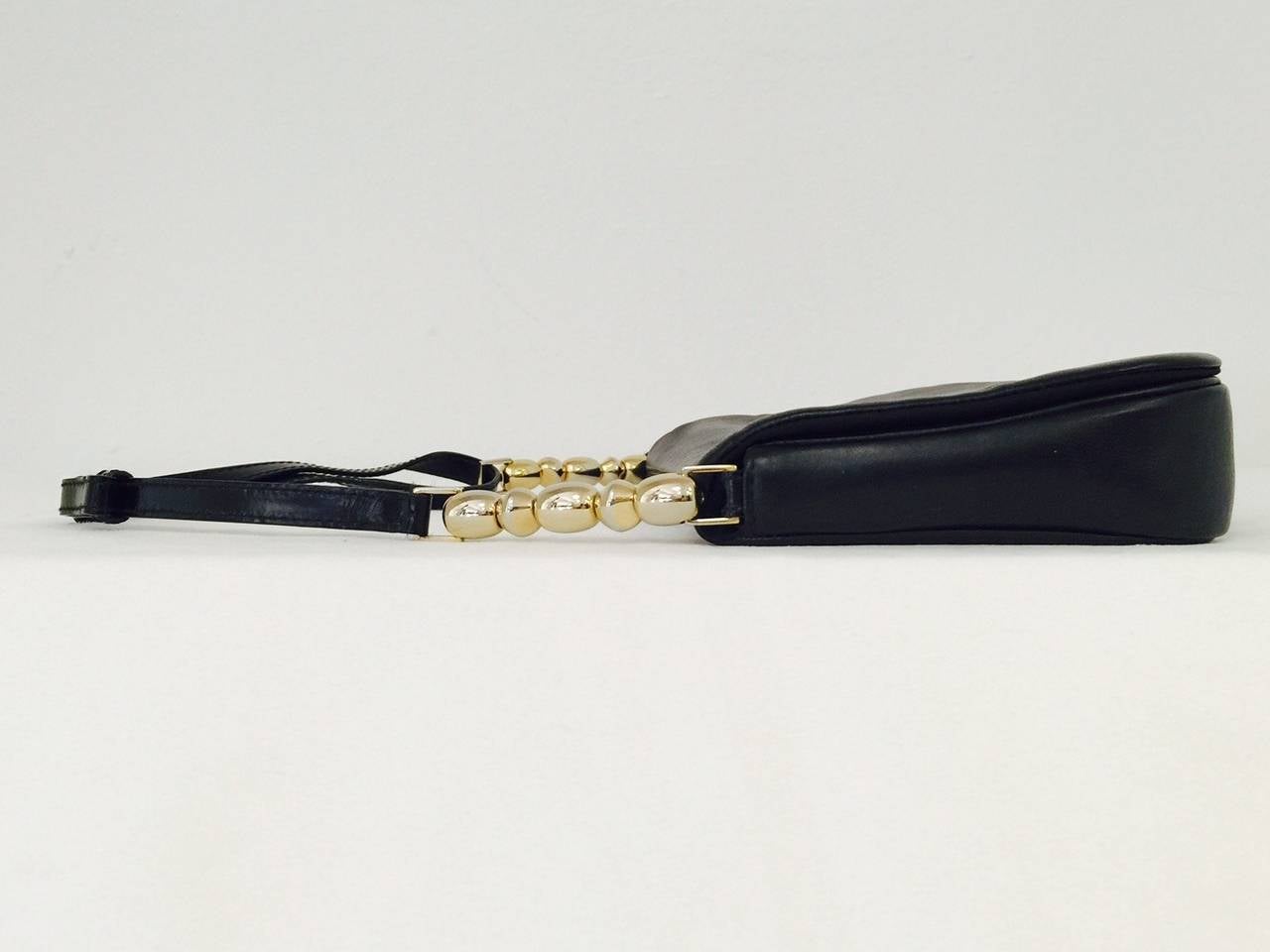 Christian Dior Lambskin Shoulder Bag with Gold Tone Hardware 1