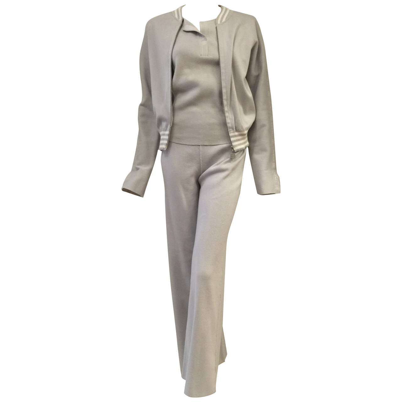 Chanel Identification Spring 2004 3-Piece Sporting Suit For Sale