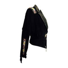 New Phoenix USA Frontier Collection Pigsplit Suede and Lamb Leather Jacket