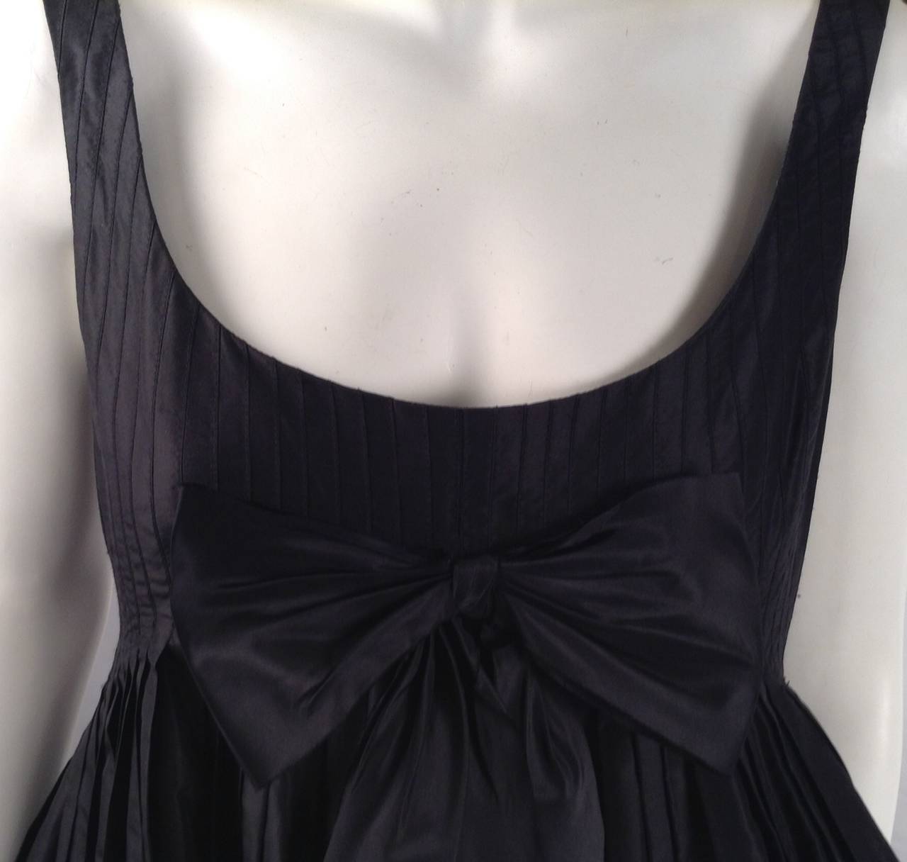 Oscar de la Renta Formal Balloon Sleeve Silk Gown