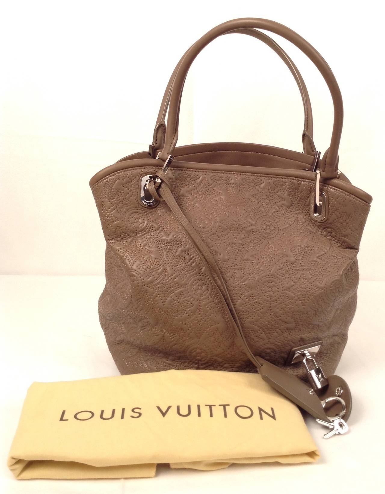 Women's 2012 Louis Vuitton Monogram Antheia Lambskin Leather Lilia PM Bag