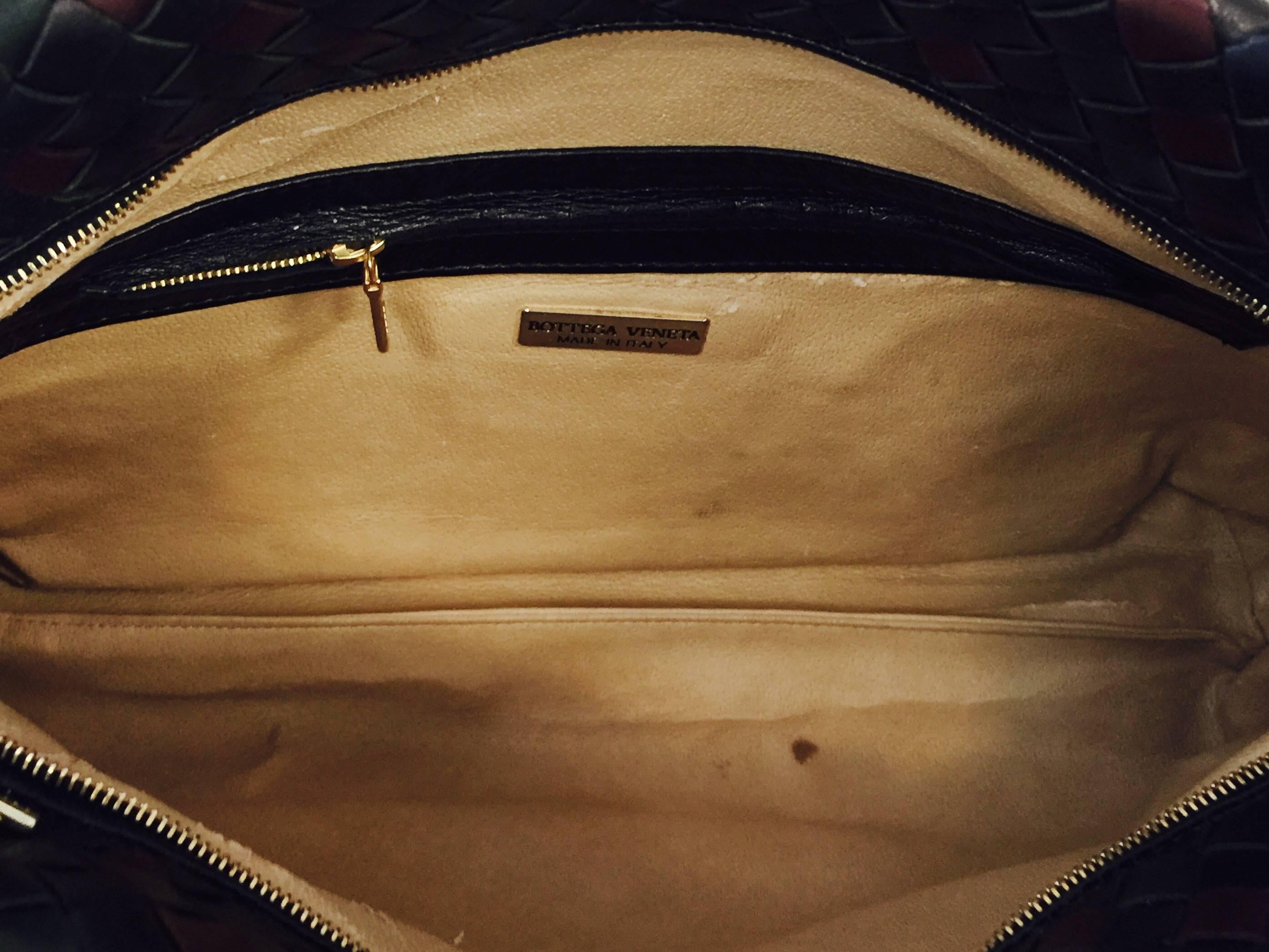 Bottega Veneta Mutli Color Shoulder Bag With Tassel Pull  2