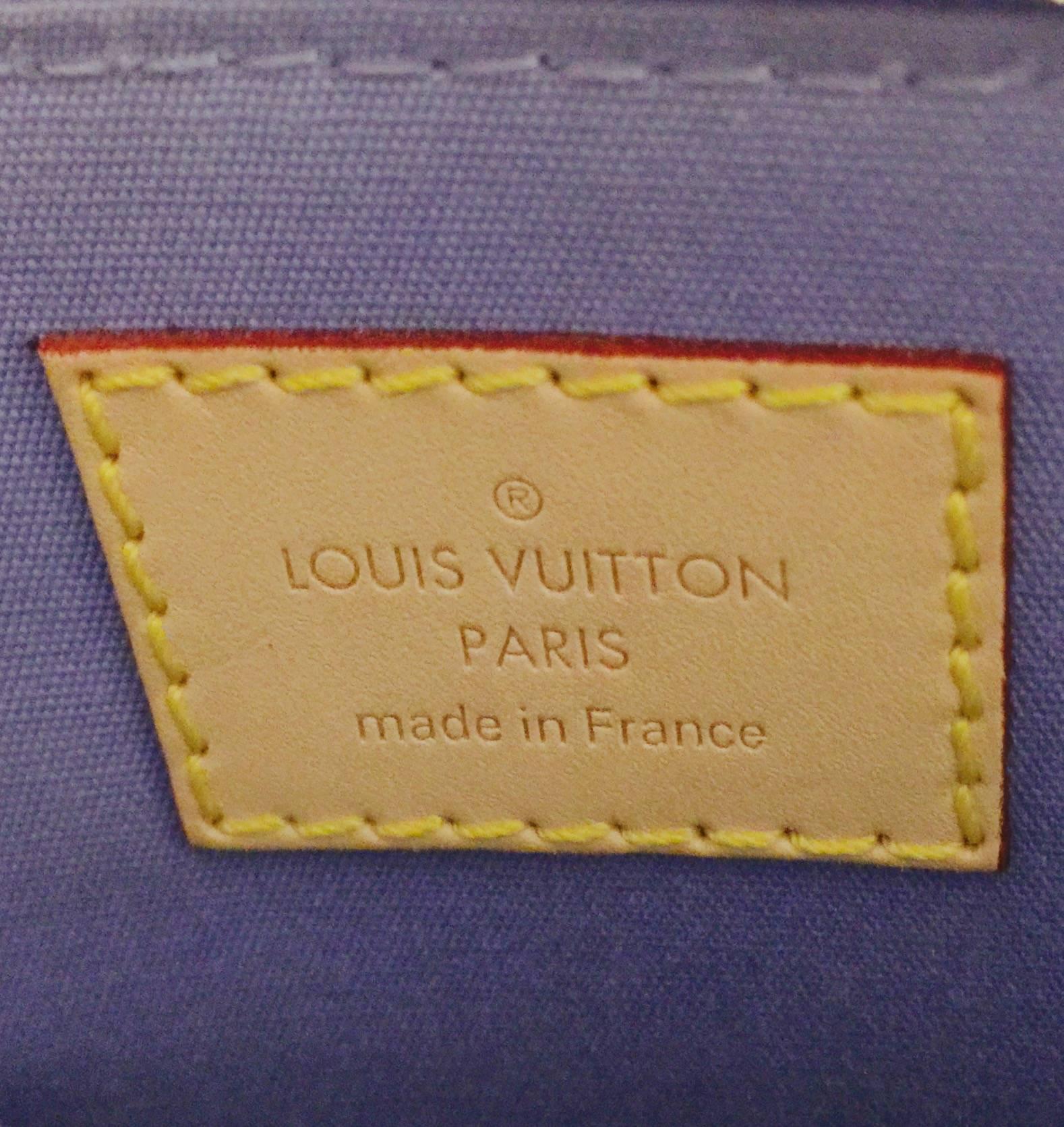 Louis Vuitton 2014 Spring Limited Edition Vernis Alma BB MV Lilias Bag   For Sale 3