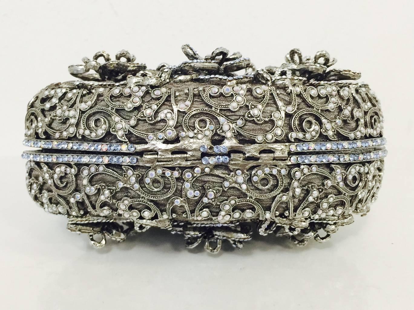 Women's Edidi Aurora Borealis Swarovski Crystal Evening Bag