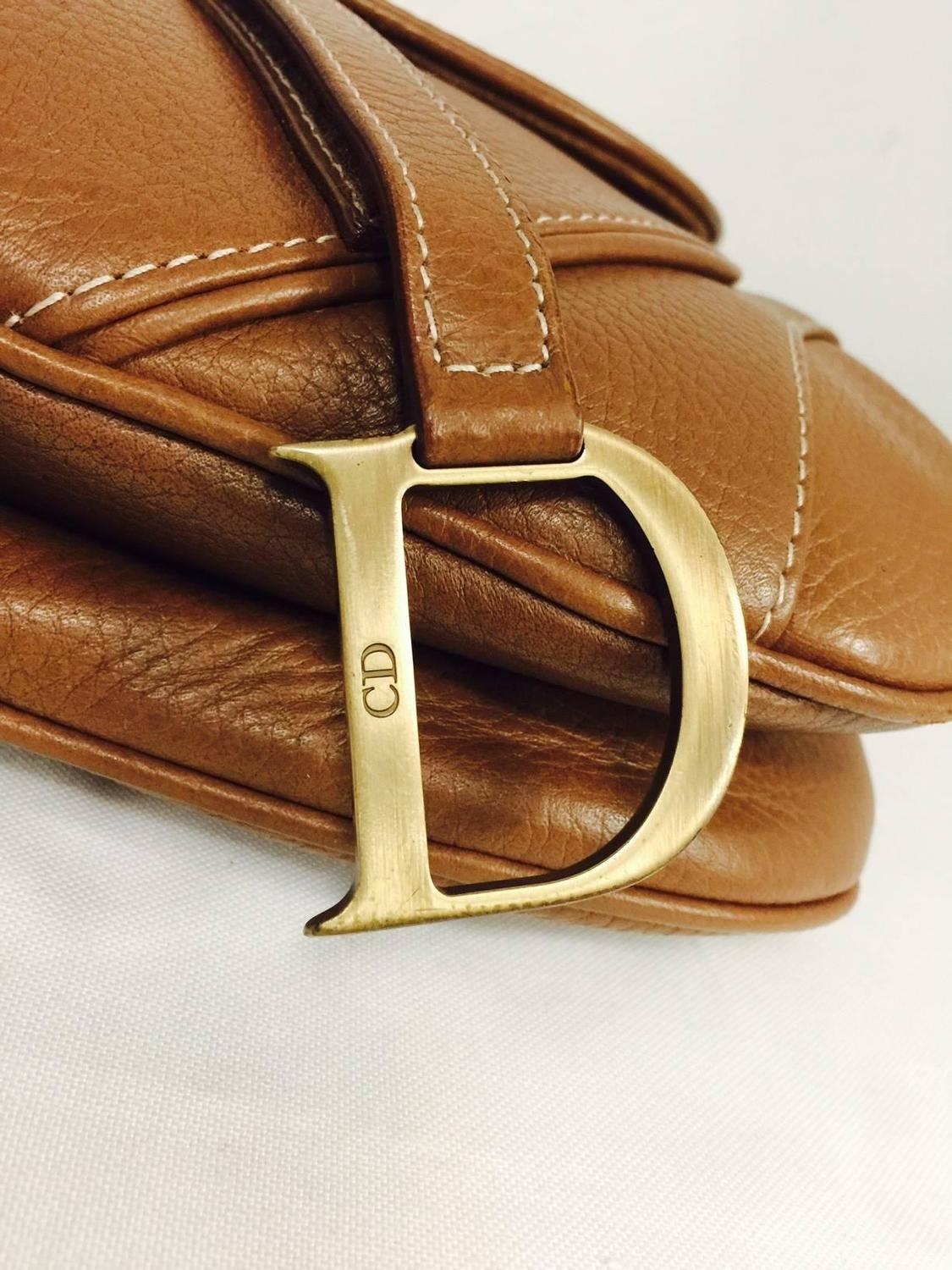 Christian Dior Double Saddle Bag at 1stdibs