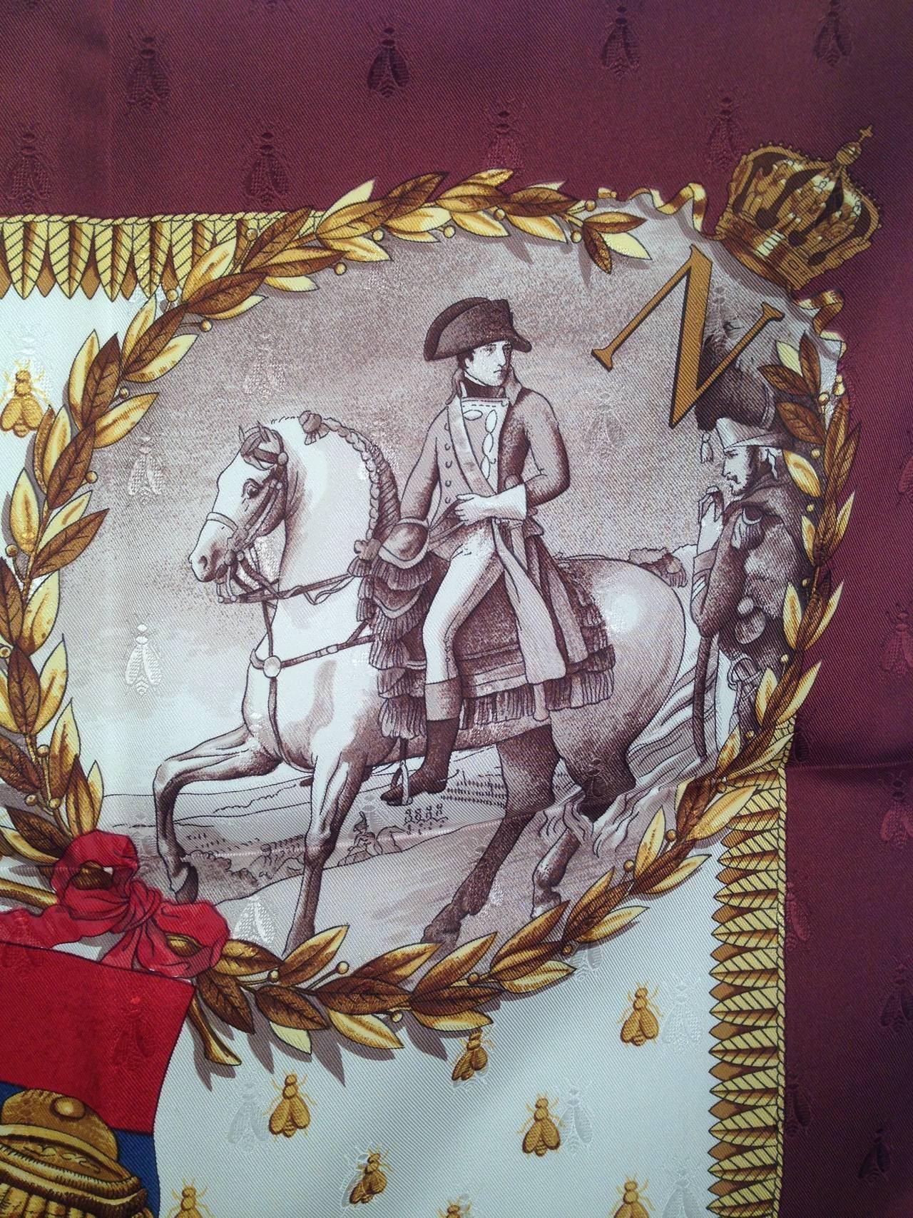 hermes napoleon scarf