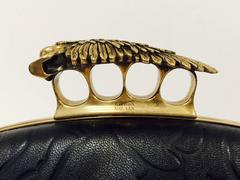 Alexander McQueen Hell's Knuckle Duster Box Clutch