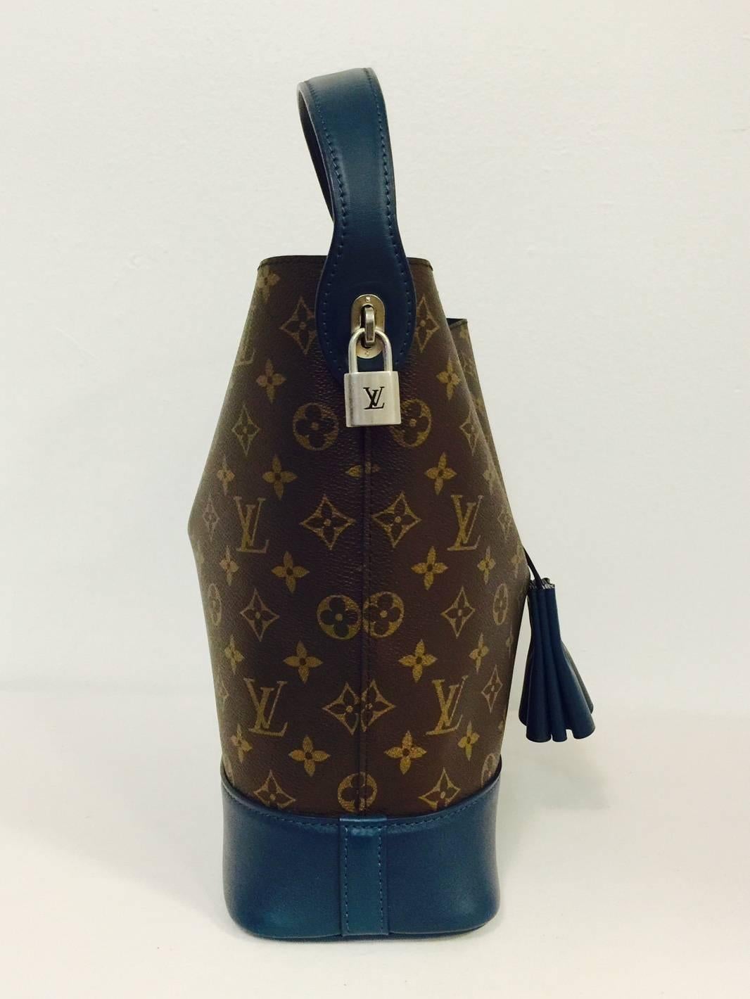 Black  Louis Vuitton NN14 Monogram Idole GM Bag Bleu