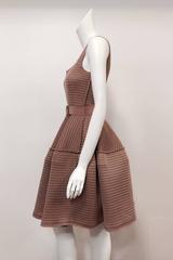 Lanvin Summer 2013 Honeycomb Sleeveless Dress