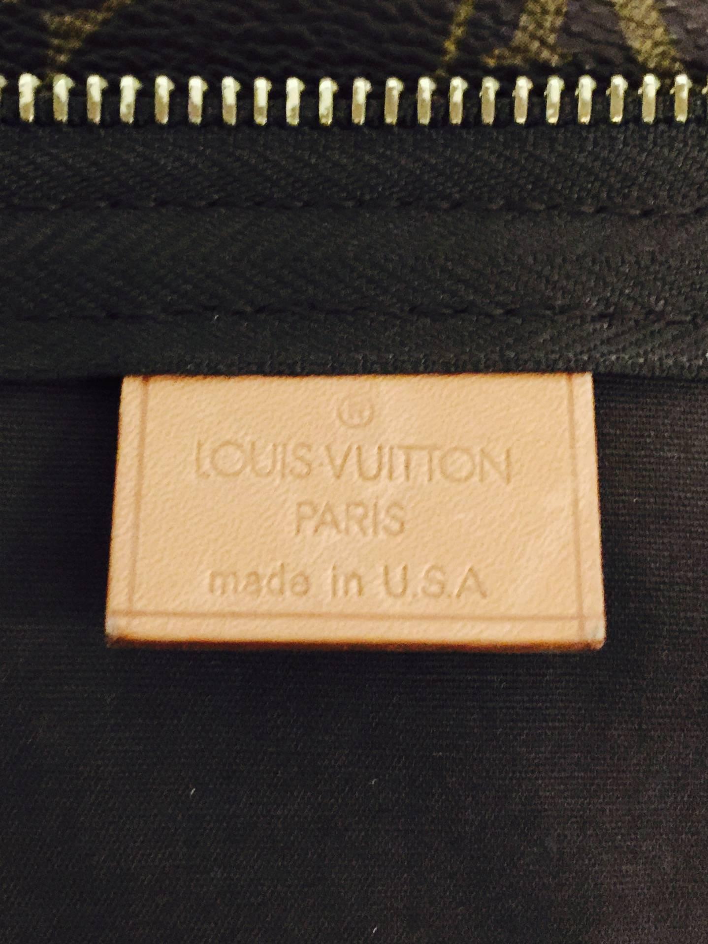 Women's or Men's Louis Vuitton Monogram Canvas Pullman 80 With Combination Lock & New Handle