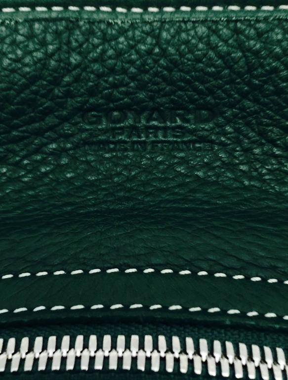 Goyard Green Goyardine Sac Hulot Pet Carrier – Savonches