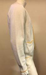 Men's Classic Vintage 1980's Hermes Cotton Cardigan