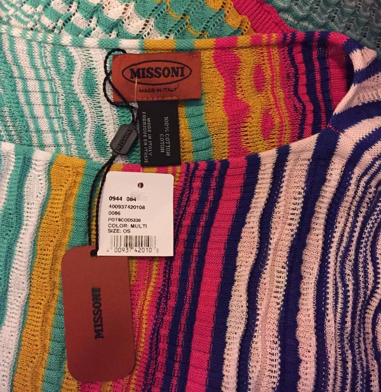 Magnificent Missoni Multi Color Knit Poncho at 1stDibs | clint eastwood ...