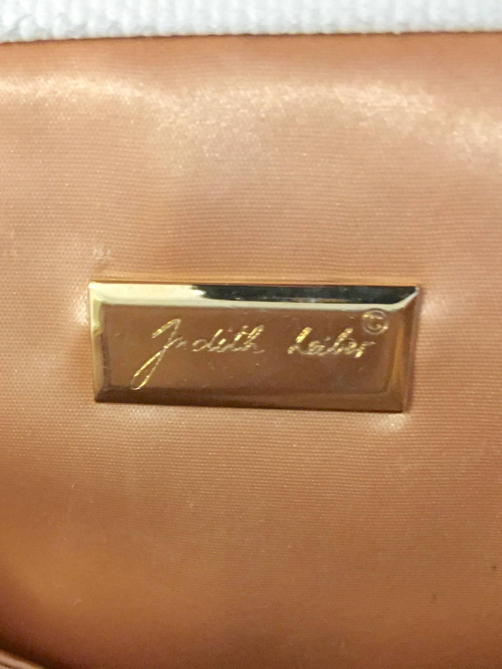 Jeweled Judith Leiber White Lizard Karung Clutch/Shoulder Bag For Sale 3