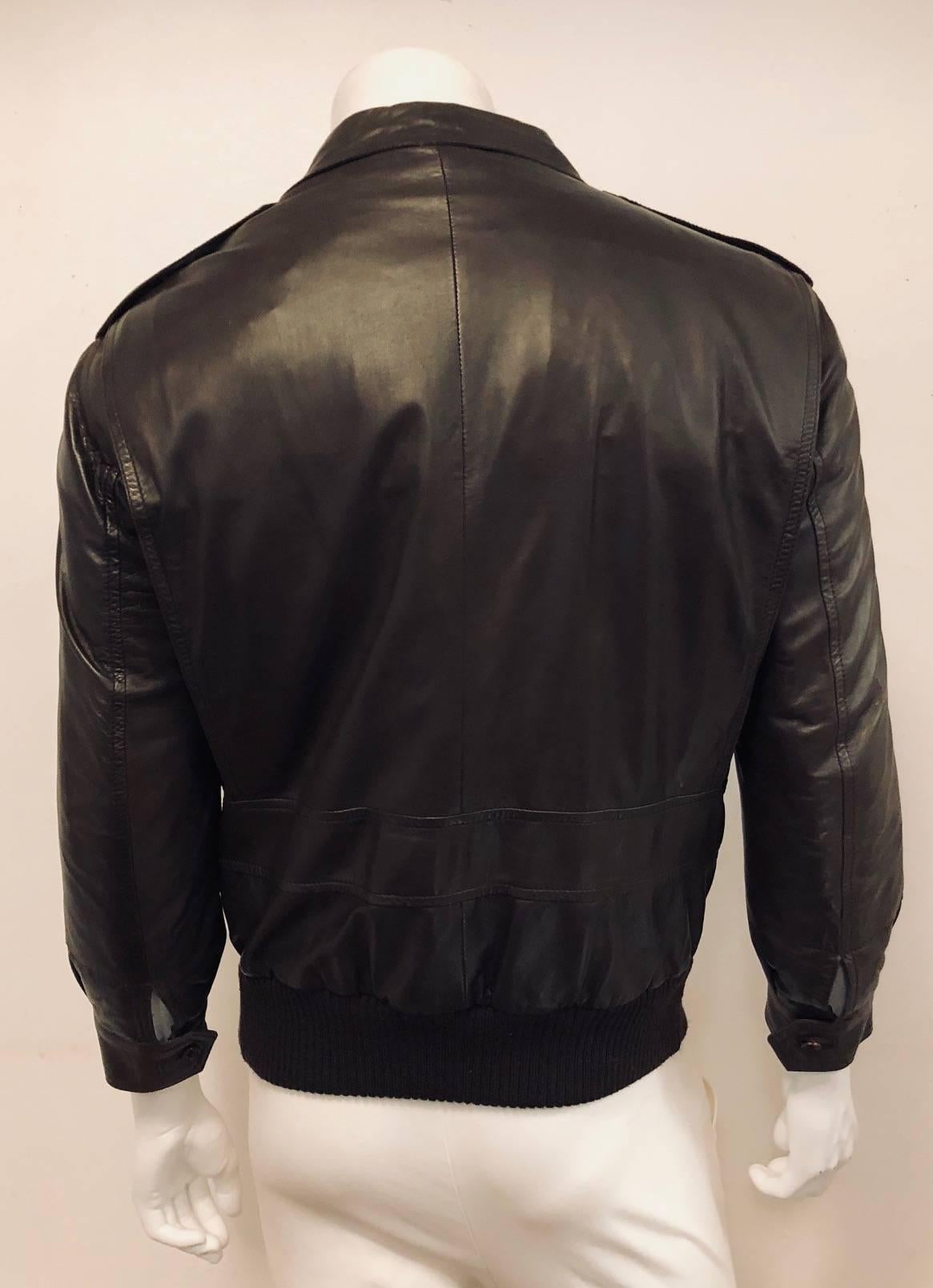bijan leather jacket