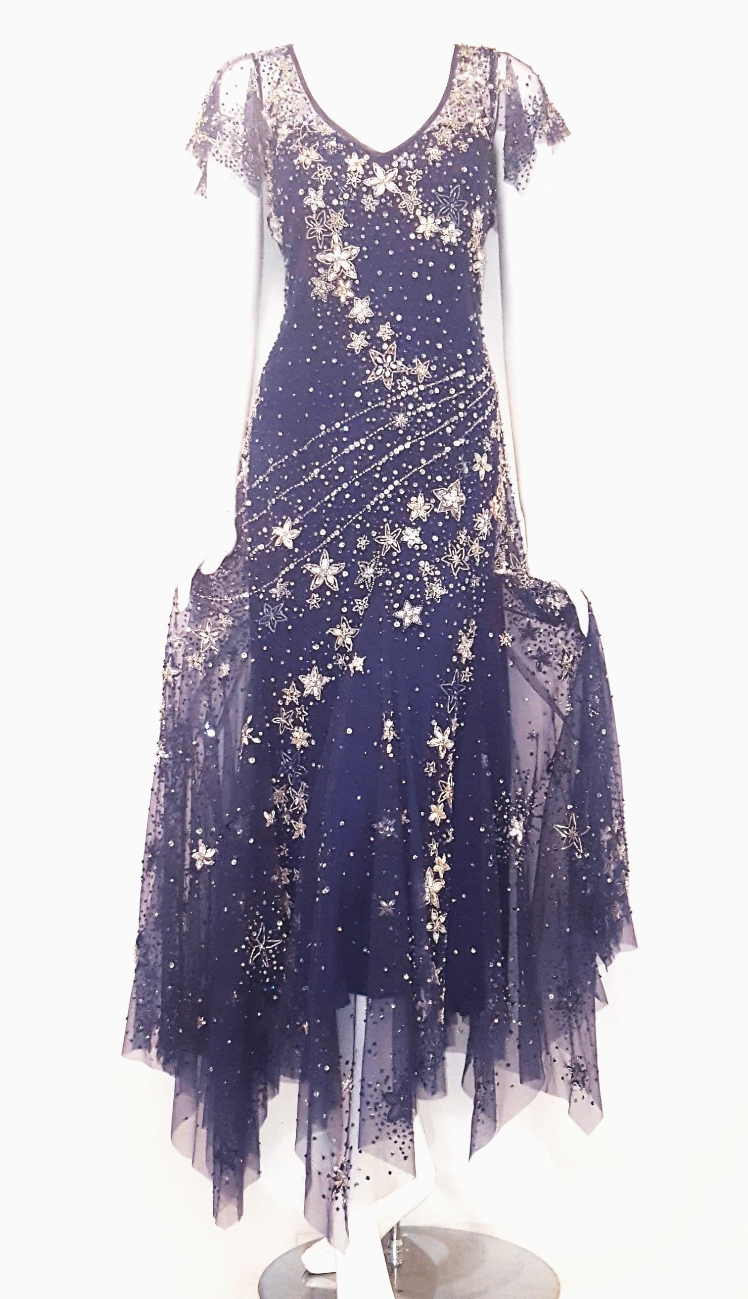 midnights blue star dress